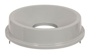 Rubbermaid Funnel deksel voor ronde Brute container 121,1 liter (kunststof, grijs)