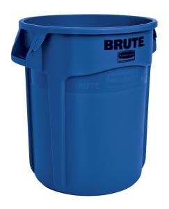 Rubbermaid ronde Brute Container, 75,7 liter (kunststof, blauw)
