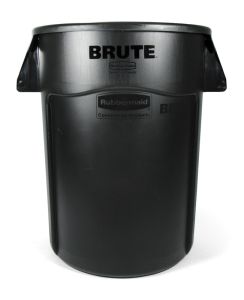 Rubbermaid ronde Brute Utility container, 166,5 liter (kunststof, zwart)