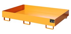 Lekbak voor stelling 1750x1300x250 mm-oranje