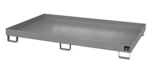 Lekbak voor stelling 2150x1300x225 mm-grijs
