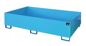 Lekbak voor stelling 2150x1300x505 mm-blauw