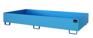 Lekbak voor stelling 2650x1300x300 mm-blauw