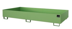 Lekbak voor stelling 2650x1300x300 mm-groen