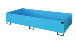 Lekbak voor stelling 2650x1300x435 mm-blauw