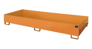 Lekbak voor stelling 3250x1300x264 mm-oranje