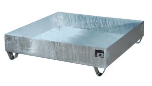 Verzinkte opvangbak 1200 x 1200 x 285 mm