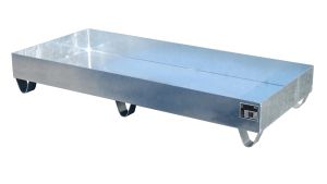 Verzinkte opvangbak 1800 x 800 x 275 mm