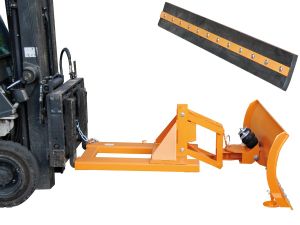 Nivellerende sneeuwschuiver SCH-U-G 240 met rubberen schraper