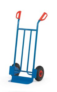 Stalen steekwagen B 1115 L met luchtbanden