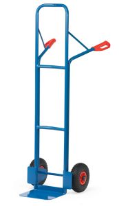 Stalen steekwagen B 1327 L met luchtbanden