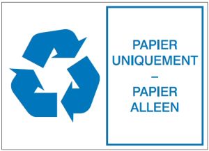 Papier 300 x 200 mm sticker