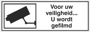 Voor uw veiligheid... U word gefilmd (STN 892)