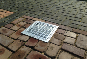 The DropPit - Basic, Asbaktegel met rooster