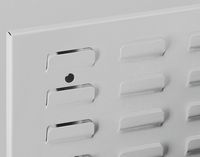 Gereedschapspaneel perfo schuifplaten lichtgrijs