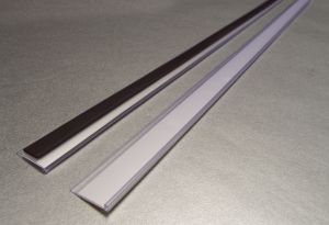 Magnetische etikethouder 25mm x 1 meter, 10 stuks