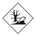 Vervoerspictogram 'Gevaarlijke stof voor het milieu' (ADR 9)
