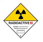 Vervoerspictogram 'Radioactief 7B II' (ADR 7B)