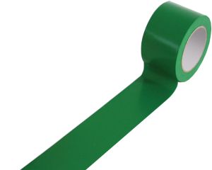 Vloertape 75 mm, groen