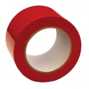 Vloertape 75 mm, rood